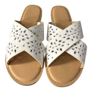 Splendid Salvia Slide Sandals – Size 8 – Linen Color – NEW in Box